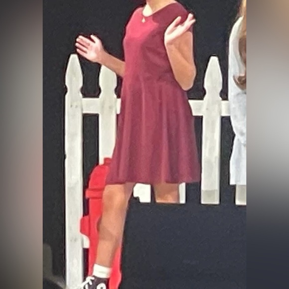 Girls everyday dress - Rubine - Picture 7 of 9